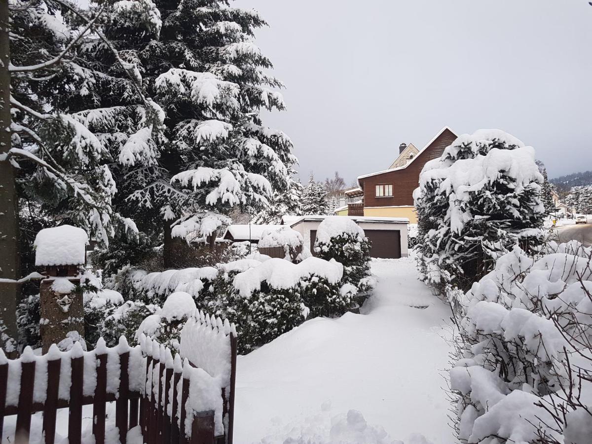 Ferienwohnung Grenzblick Oberwiesenthal Exteriör bild